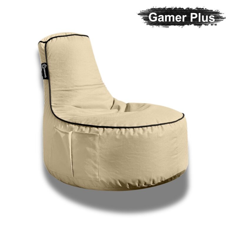 casacomfy-Gamer-Plus-zitzak-beige