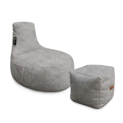 casacomfy-modilounge-zitzak-met-voetenbankje-volwassenen-Flat-white-1